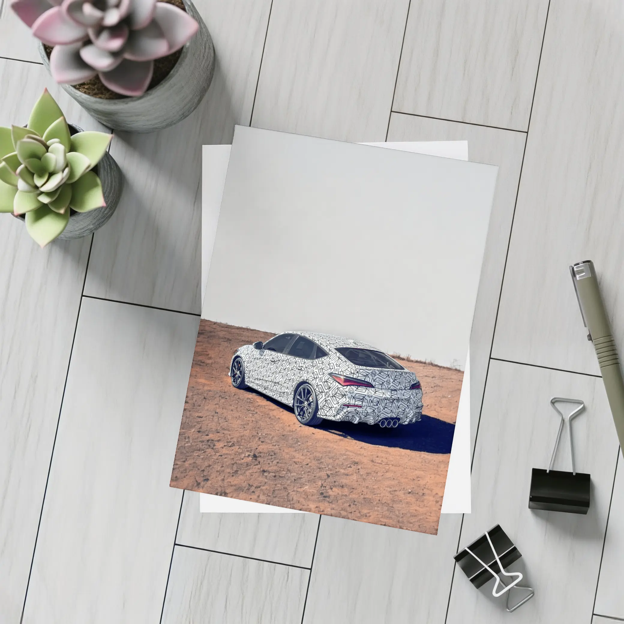Acura Integra Type S Desert Camouflage Wrap – Postcards