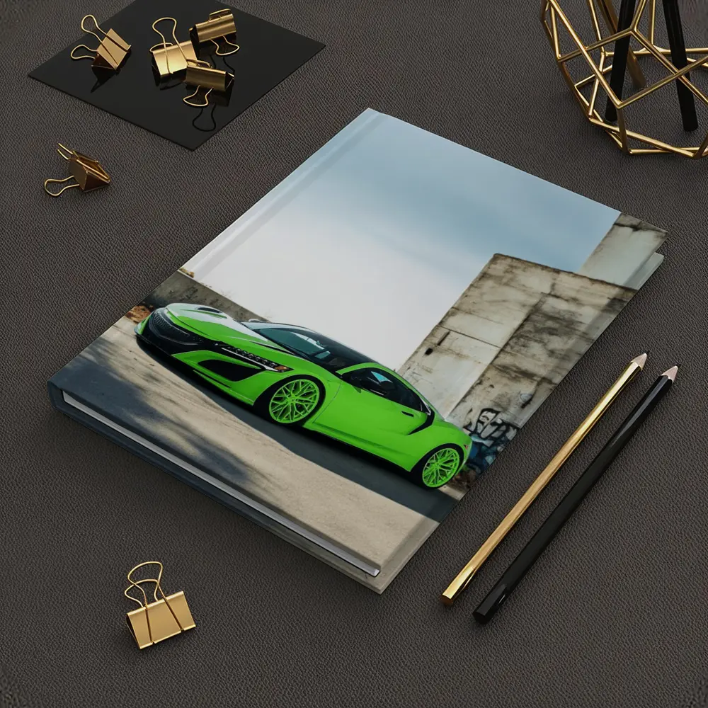 Acura NSX Green Supercar Urban Concrete Setting – Notebooks