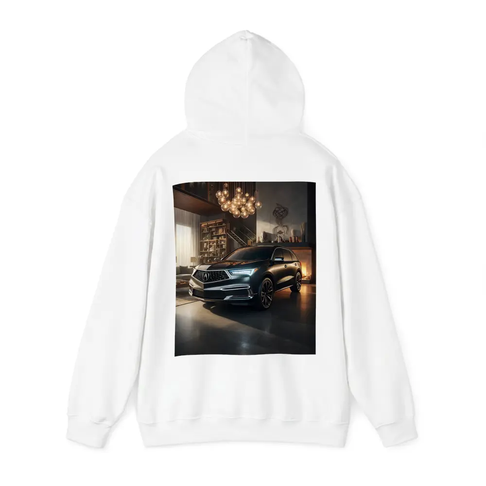 Acura MDX Parked Inside Luxury Home – Hoodies