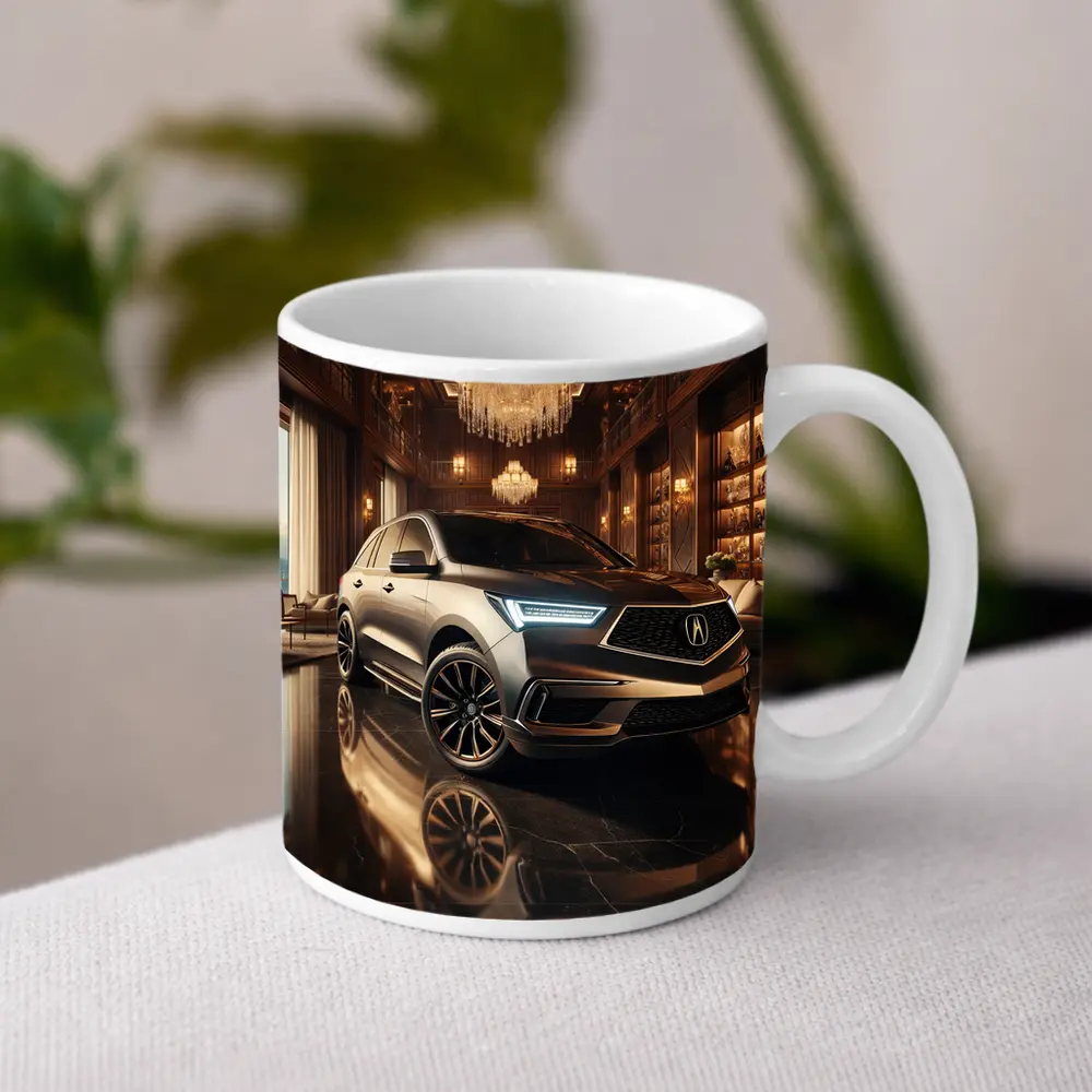 Acura MDX Parked Inside Luxury Mansion – Mugs