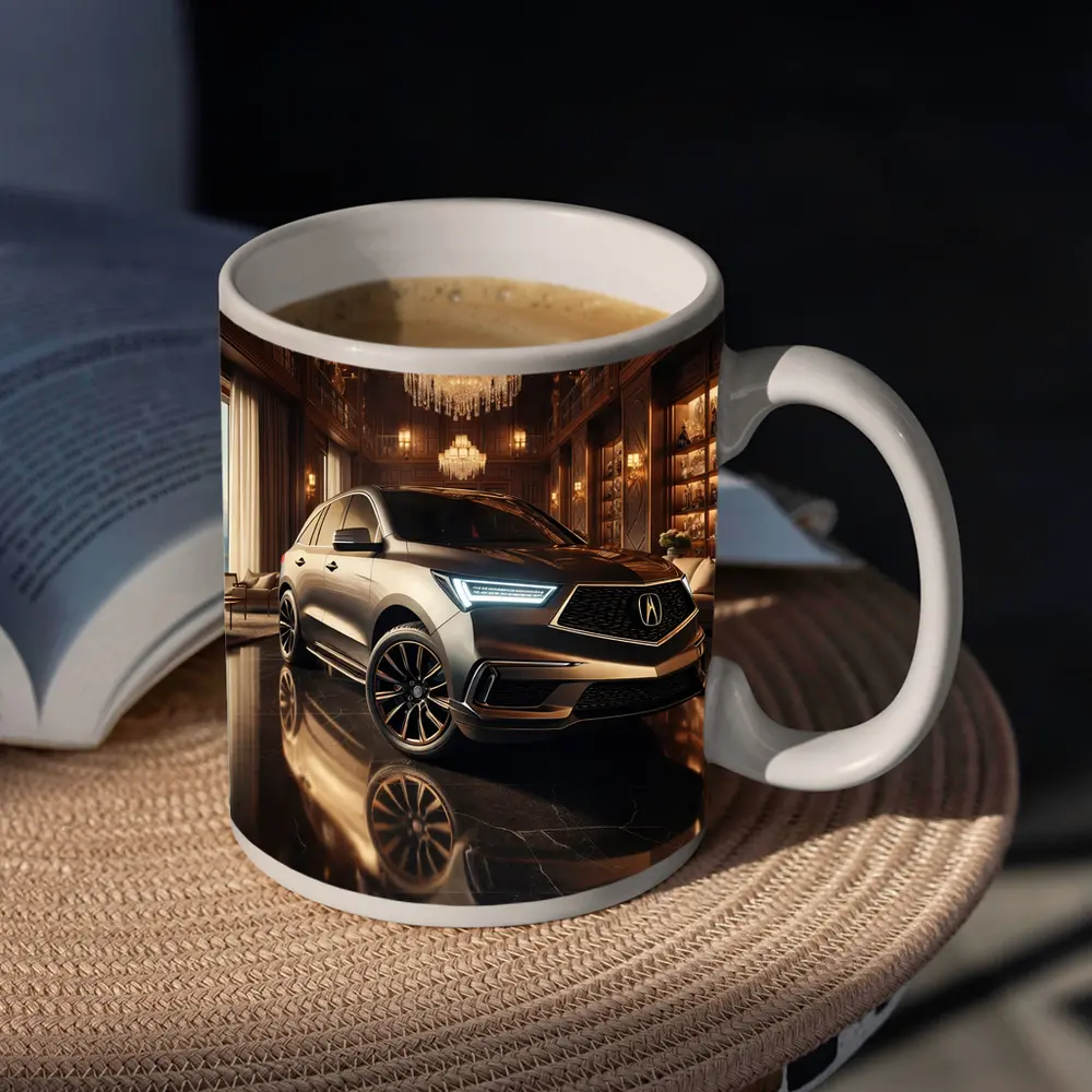 Acura MDX Parked Inside Luxury Mansion – Mugs