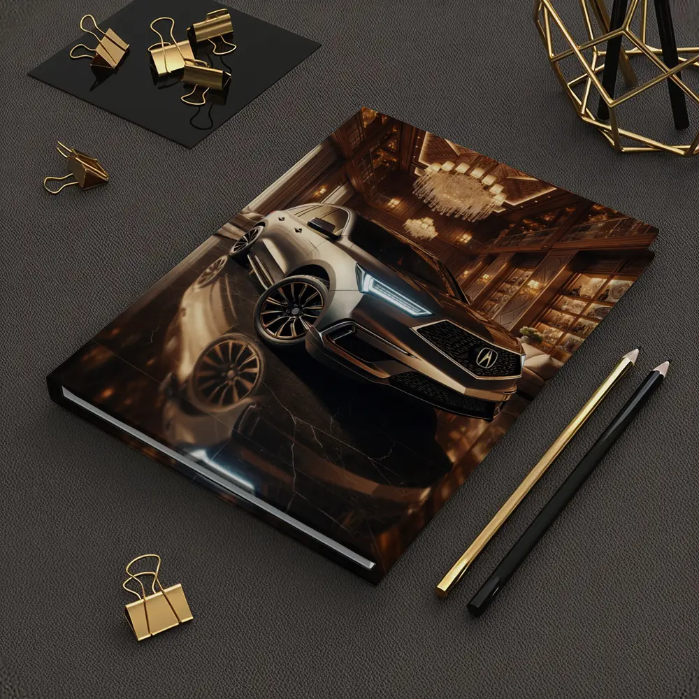 Acura MDX Parked Inside Luxury Mansion – Notebooks