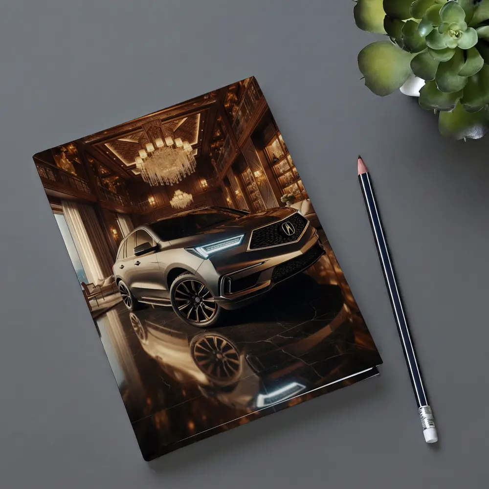 Acura MDX Parked Inside Luxury Mansion – Notebooks