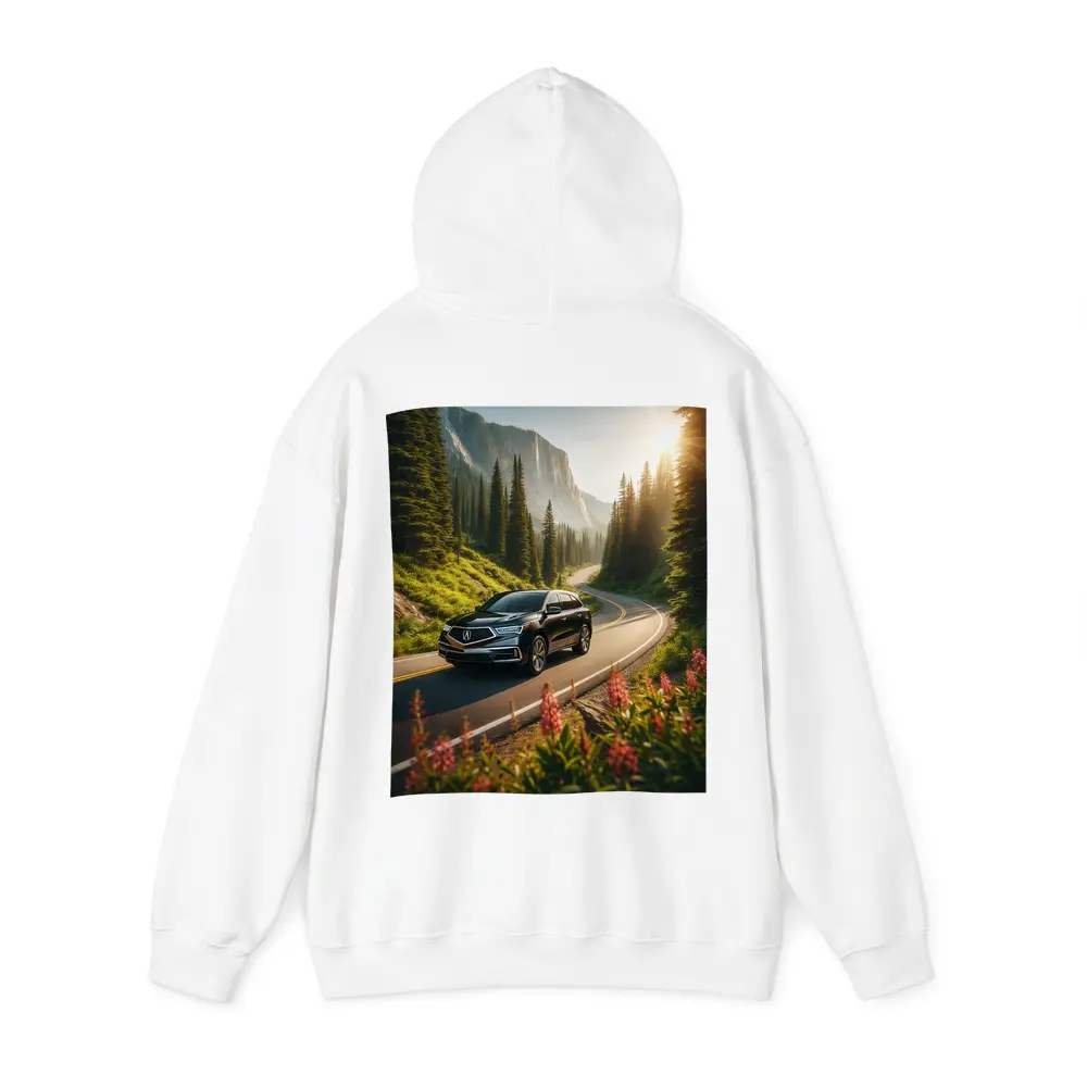 Acura MDX on Scenic Mountain Forest Road – Hoodies