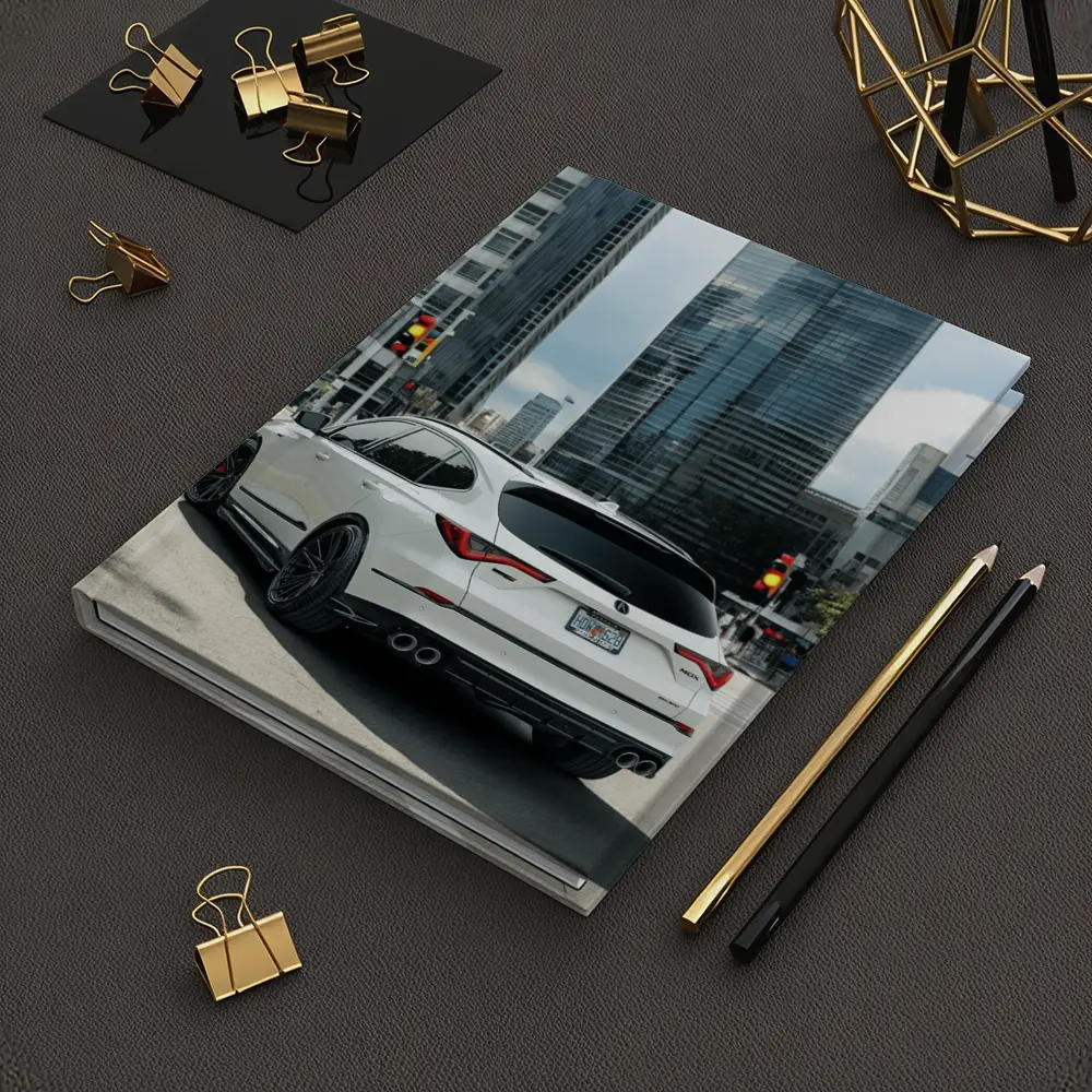 Acura MDX Type S City Street White – Notebooks