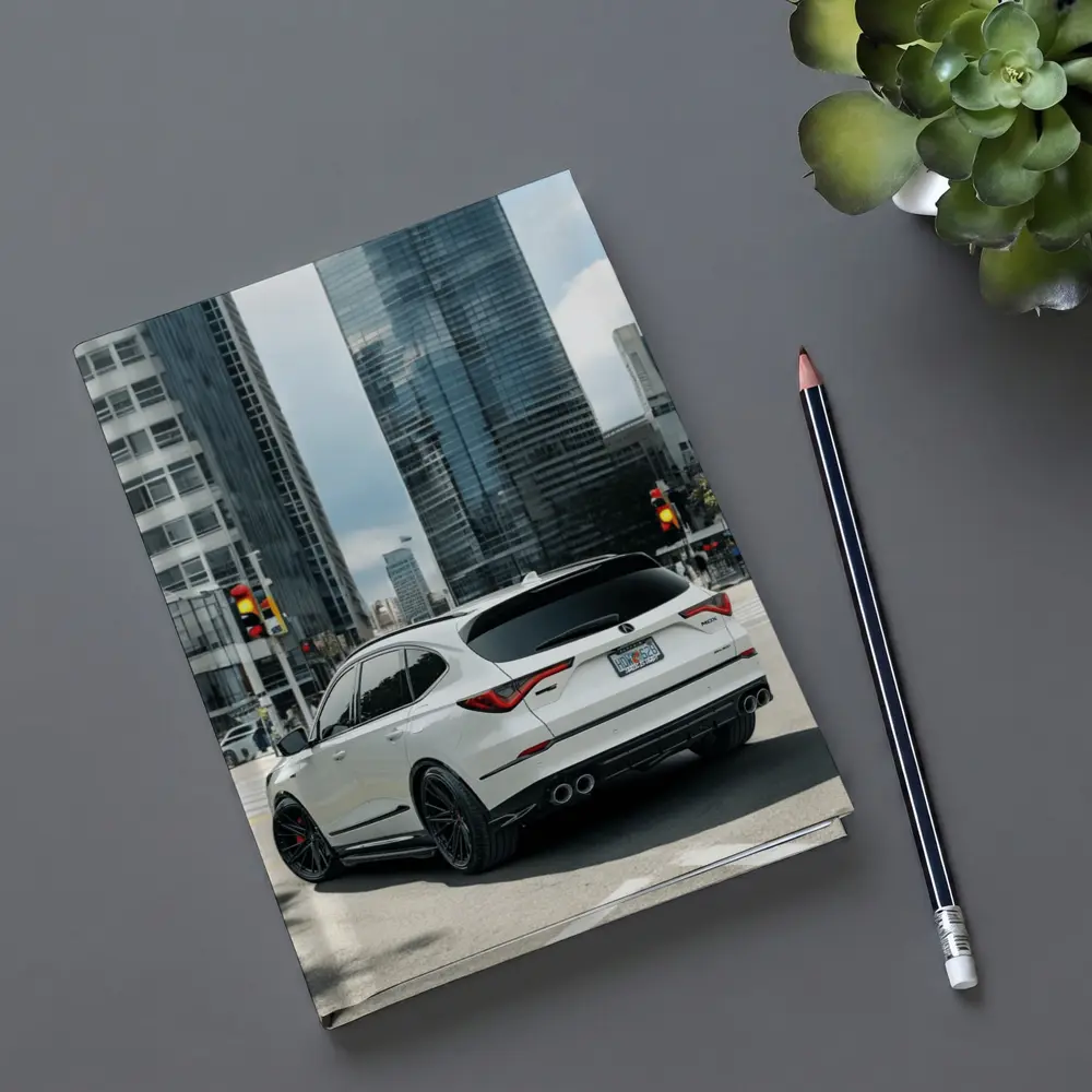 Acura MDX Type S City Street White – Notebooks