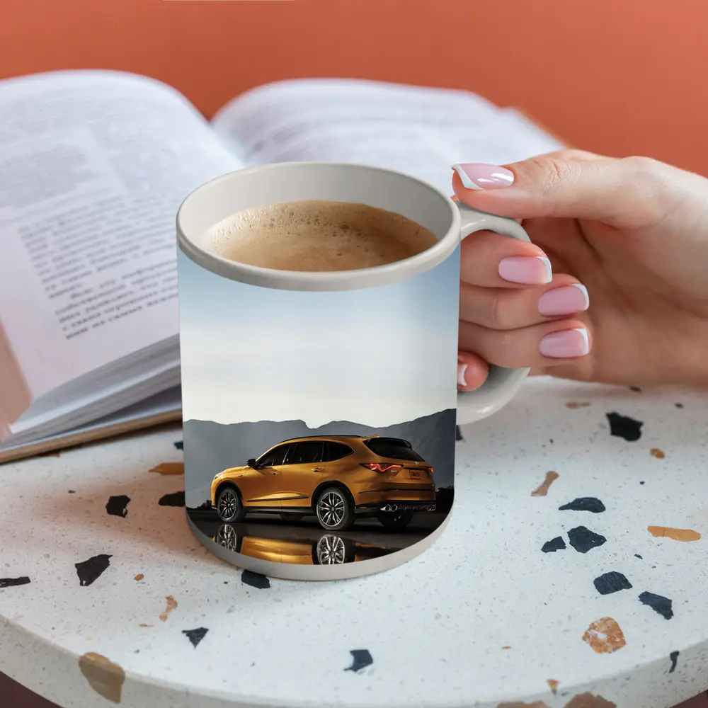 Acura MDX Type S Golden Mountain Reflection – Mugs