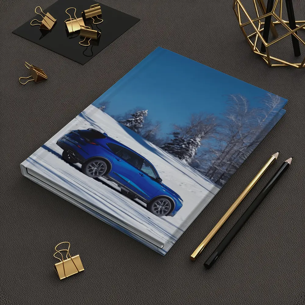 Acura MDX Blue SUV Snowy Winter Landscape – Notebooks