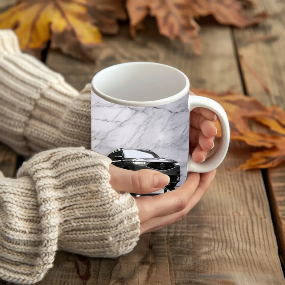 Acura MDX Gray SUV Marble Studio – Mugs
