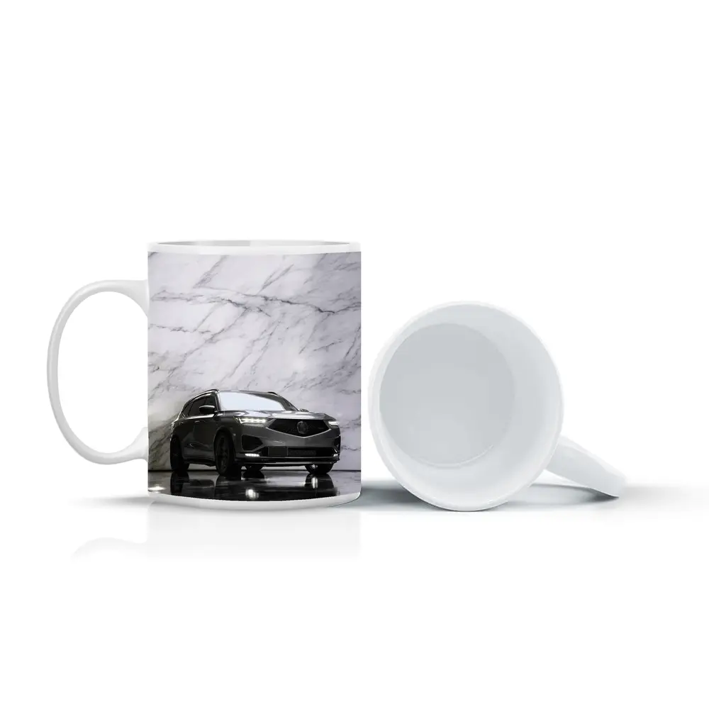 Acura MDX Gray SUV Marble Studio – Mugs