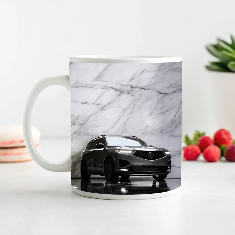 Acura MDX Gray SUV Marble Studio – Mugs