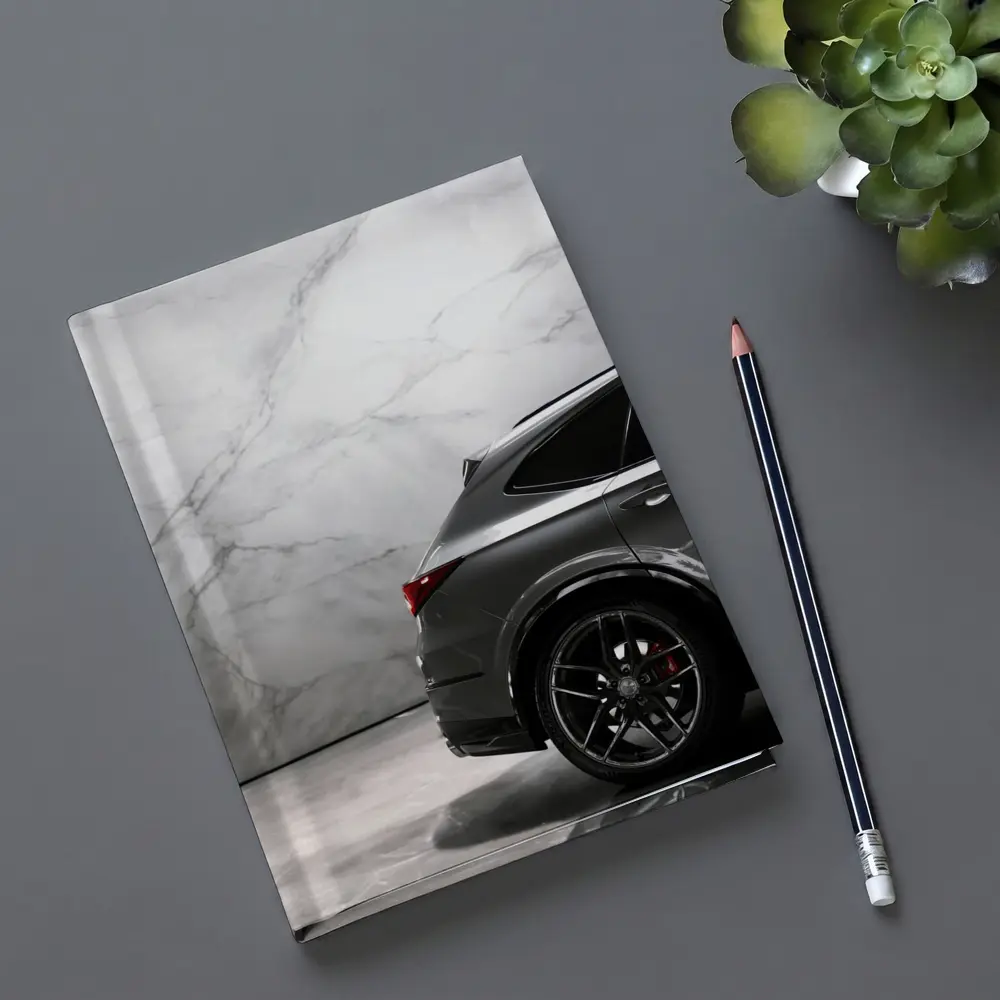 Acura MDX Dark Gray Marble Studio Background – Notebooks
