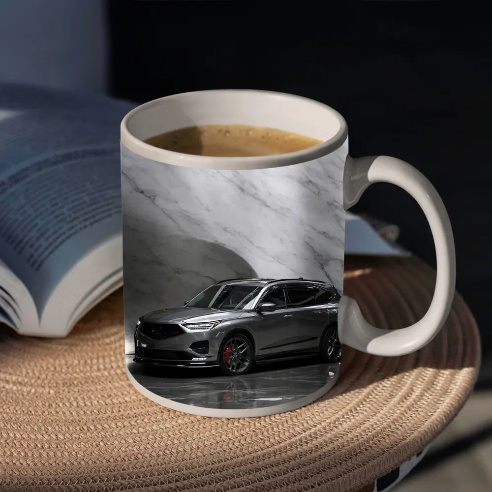 Acura MDX Gray SUV Marble Studio – Mugs