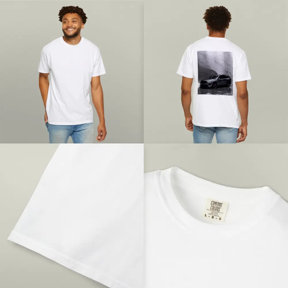 Acura MDX Gray SUV Marble Studio – T-Shirts