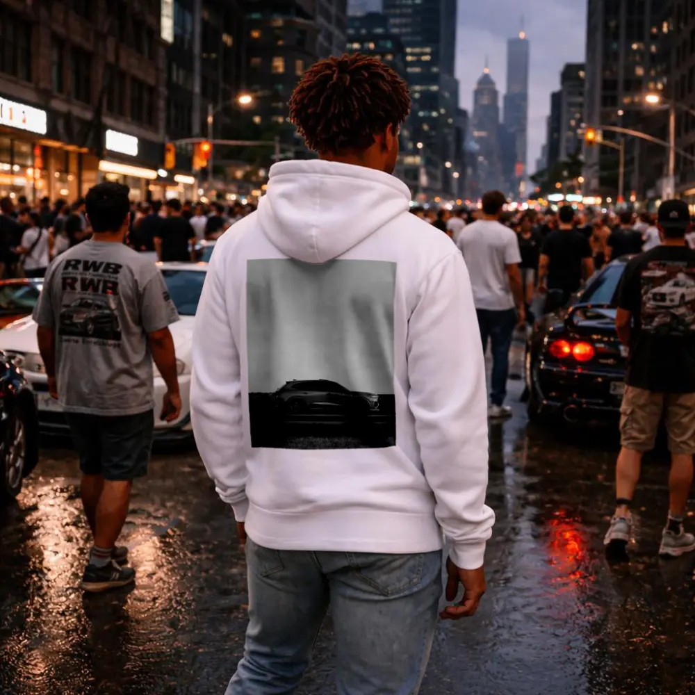 Acura MDX Slammed Black White Highway – Hoodies
