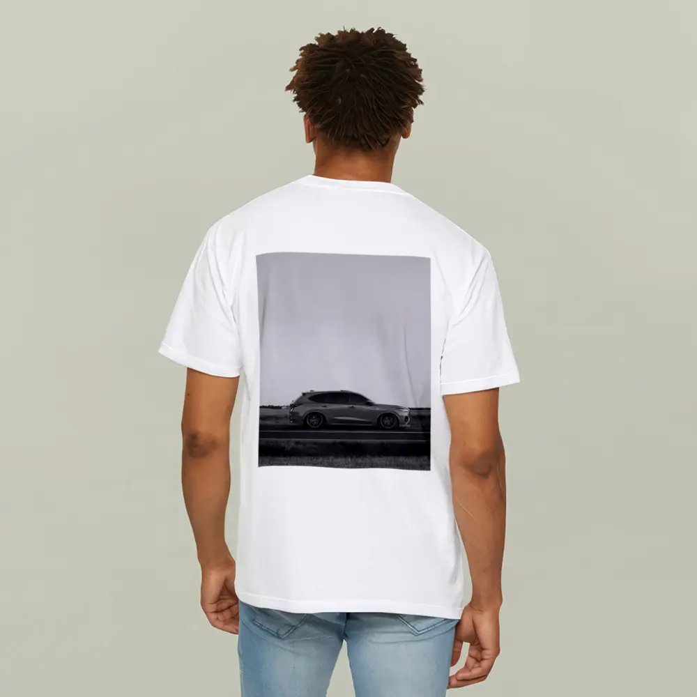 Acura MDX Slammed Black White Highway – T-Shirts