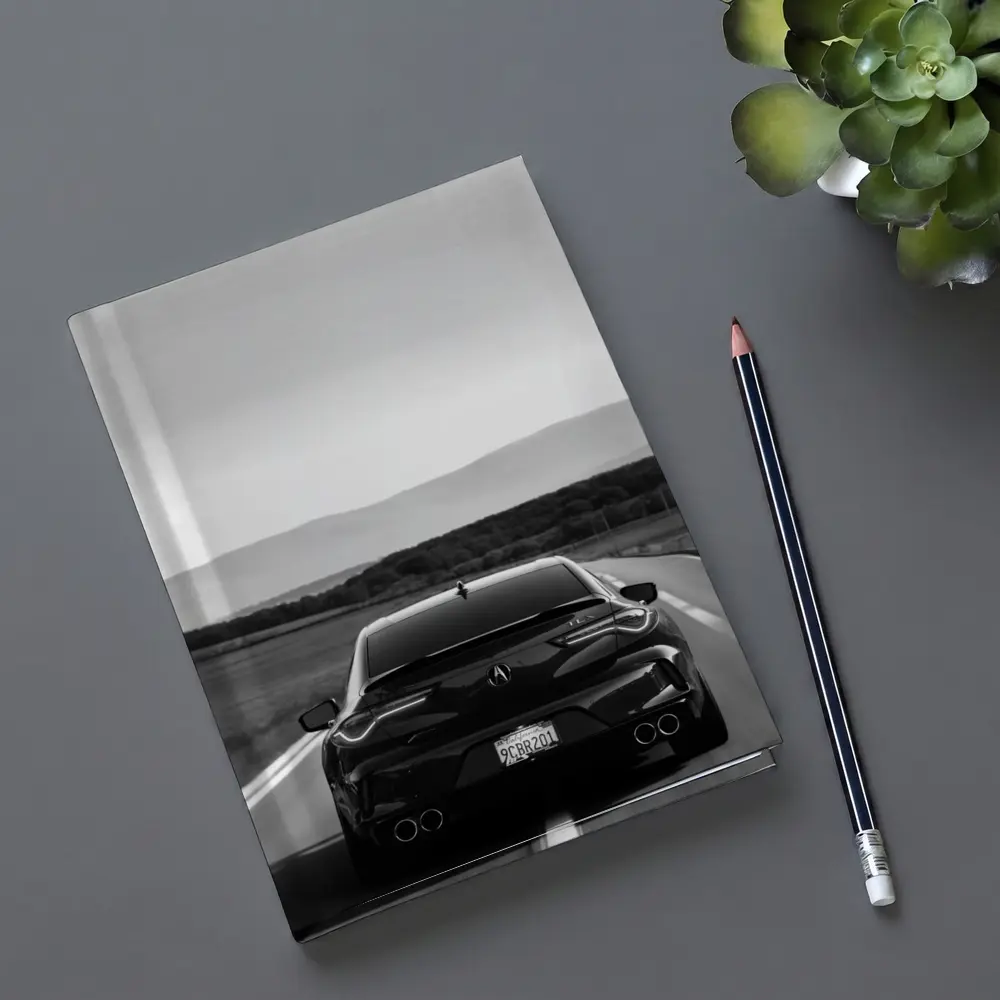 Acura TLX Black and White Open Road – Notebooks