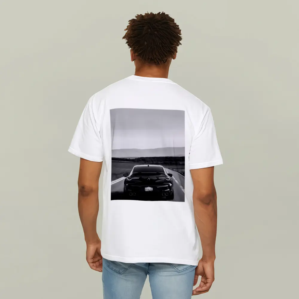 Acura TLX Black and White Open Road – T-Shirts
