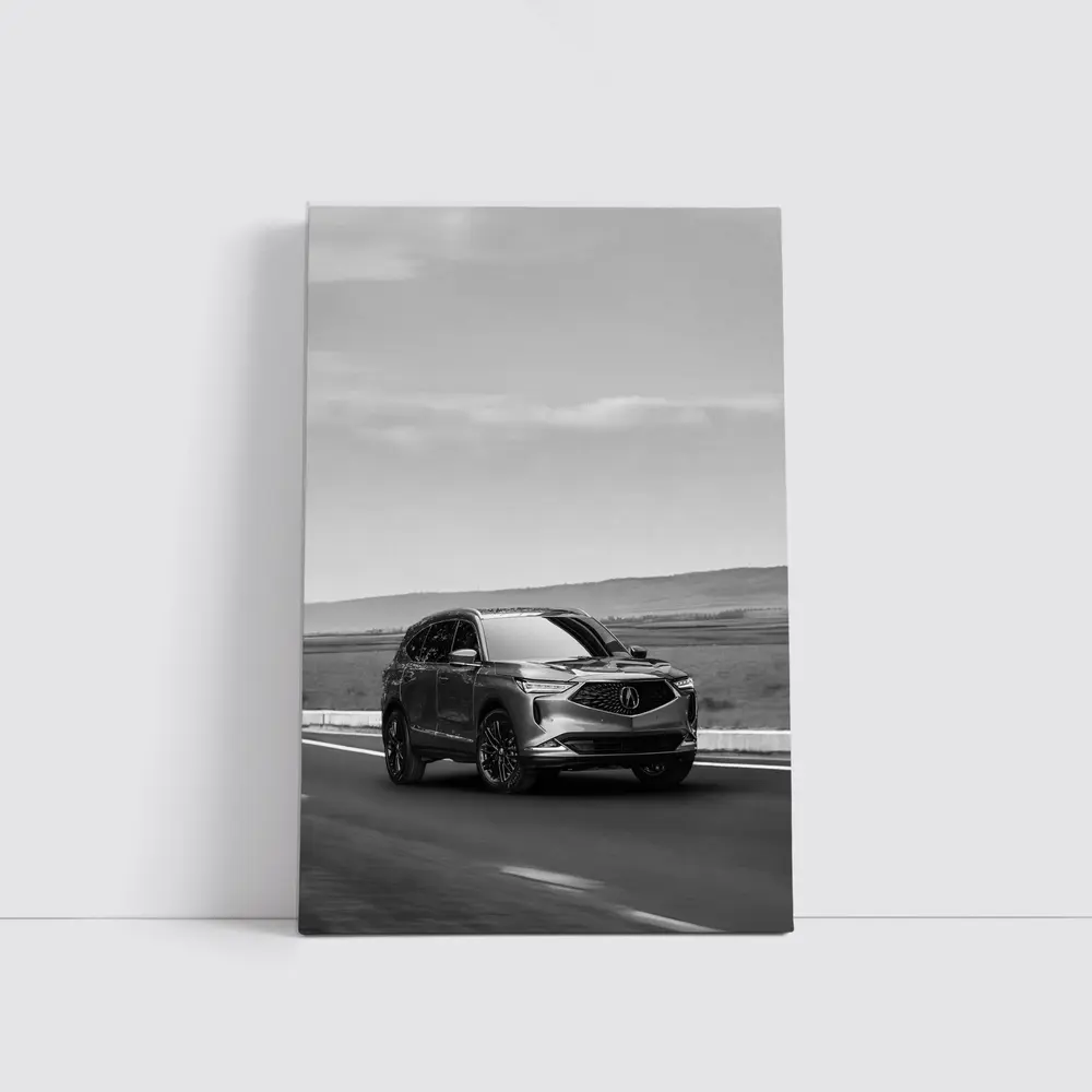 Acura MDX SUV Driving Open Road – Wall Art