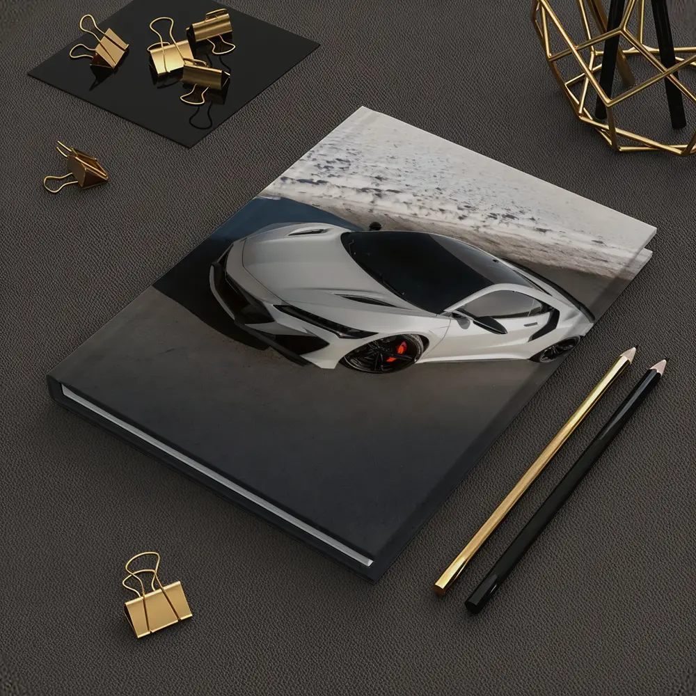 Acura NSX Type S White Snow Road – Notebooks