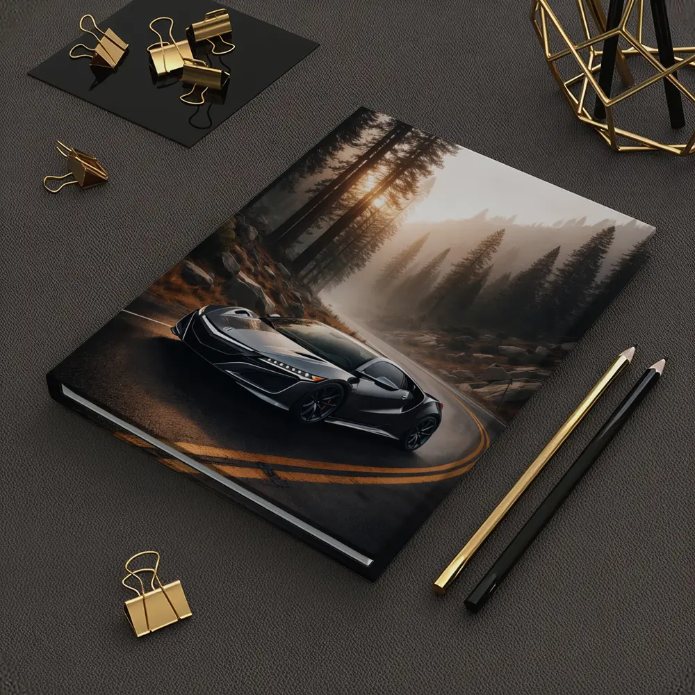 Acura NSX on Misty Forest Road – Notebooks