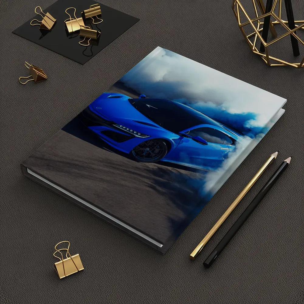 Acura NSX Blue Supercar Smoke Burnout – Notebooks