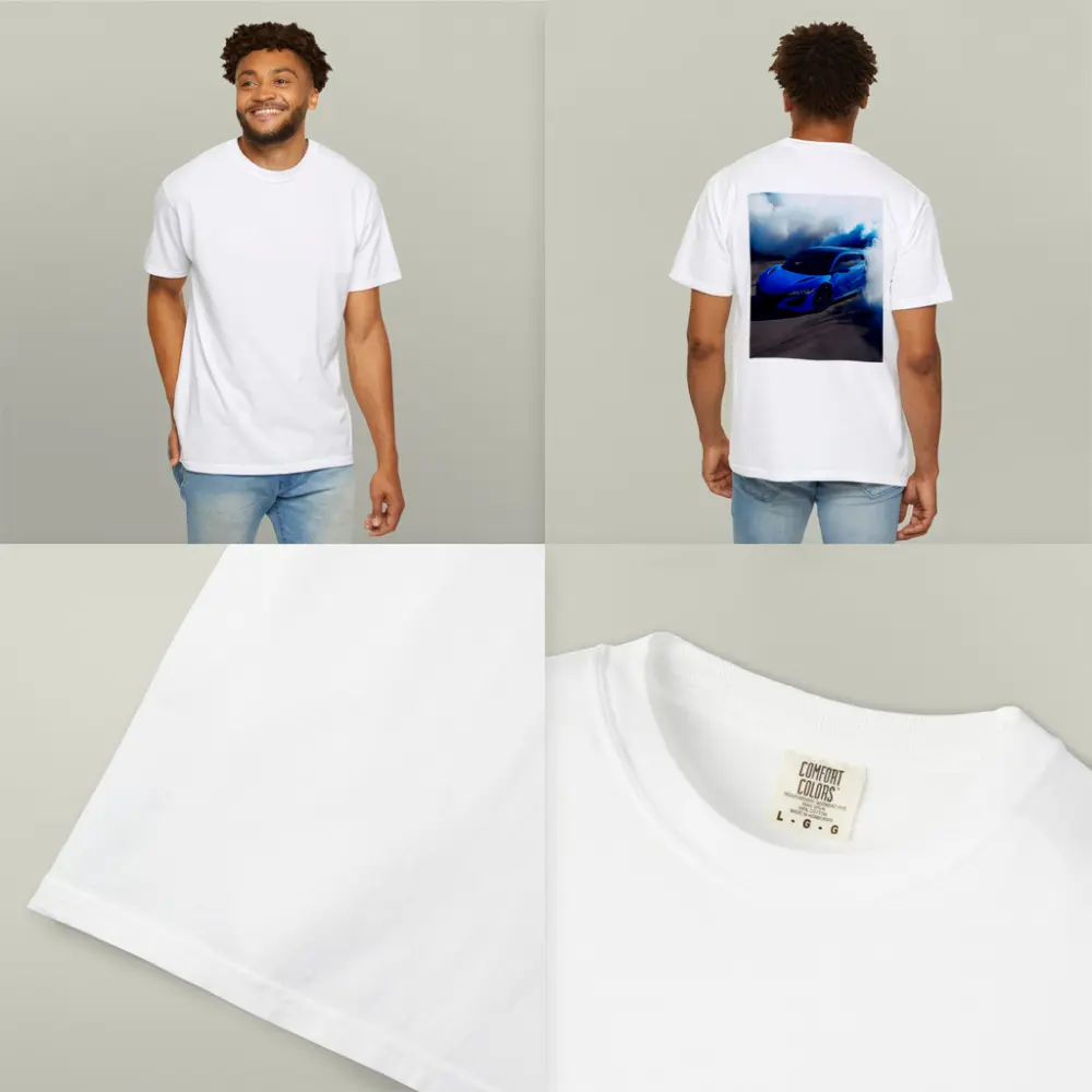 Acura NSX Blue Supercar Smoke Burnout – T-Shirts