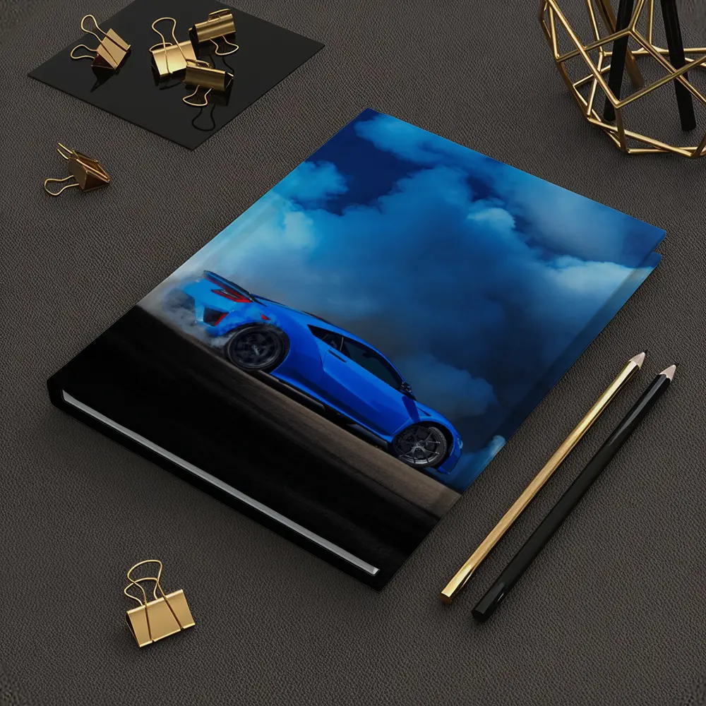 Acura NSX Blue Smoke Track Burnout – Notebooks