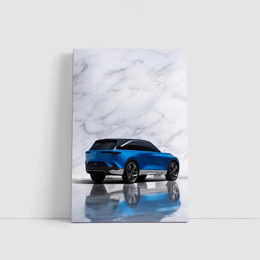 Acura Precision EV Concept Blue Marble – Wall Art