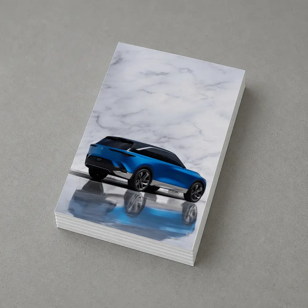 Acura Precision EV Concept Blue Marble – Postcards