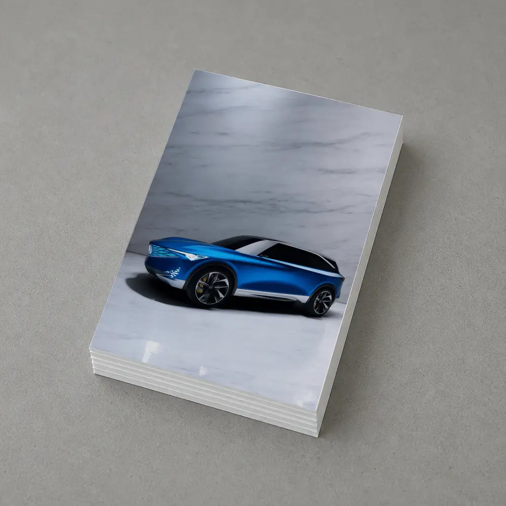Acura Precision EV Concept Blue Marble Studio – Postcards