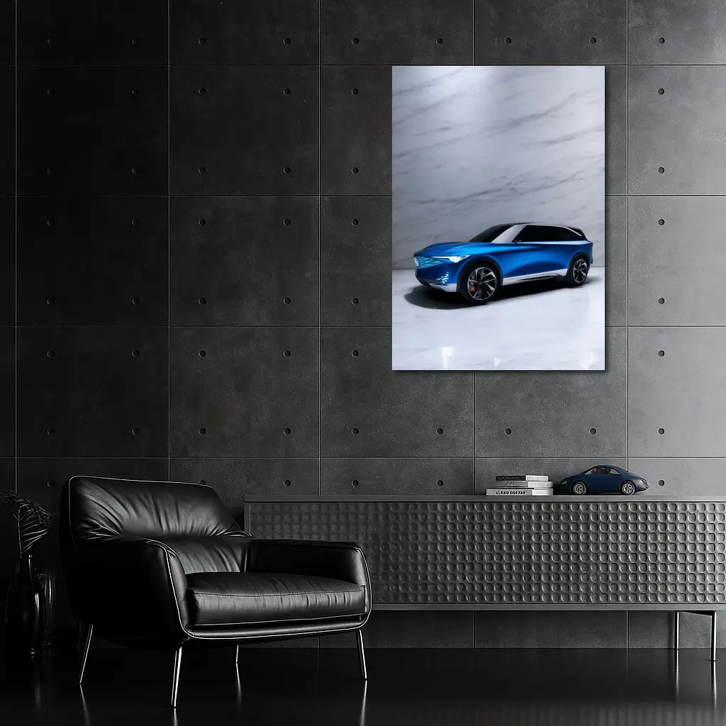 Acura Precision EV Concept Blue Marble Studio – Wall Art