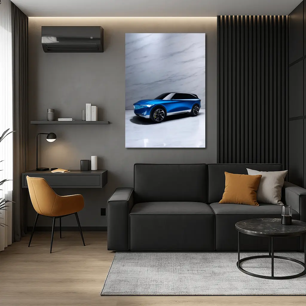 Acura Precision EV Concept Blue Marble Studio – Wall Art