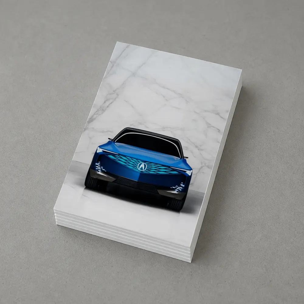 Acura Precision EV Concept Blue Marble Studio – Postcards