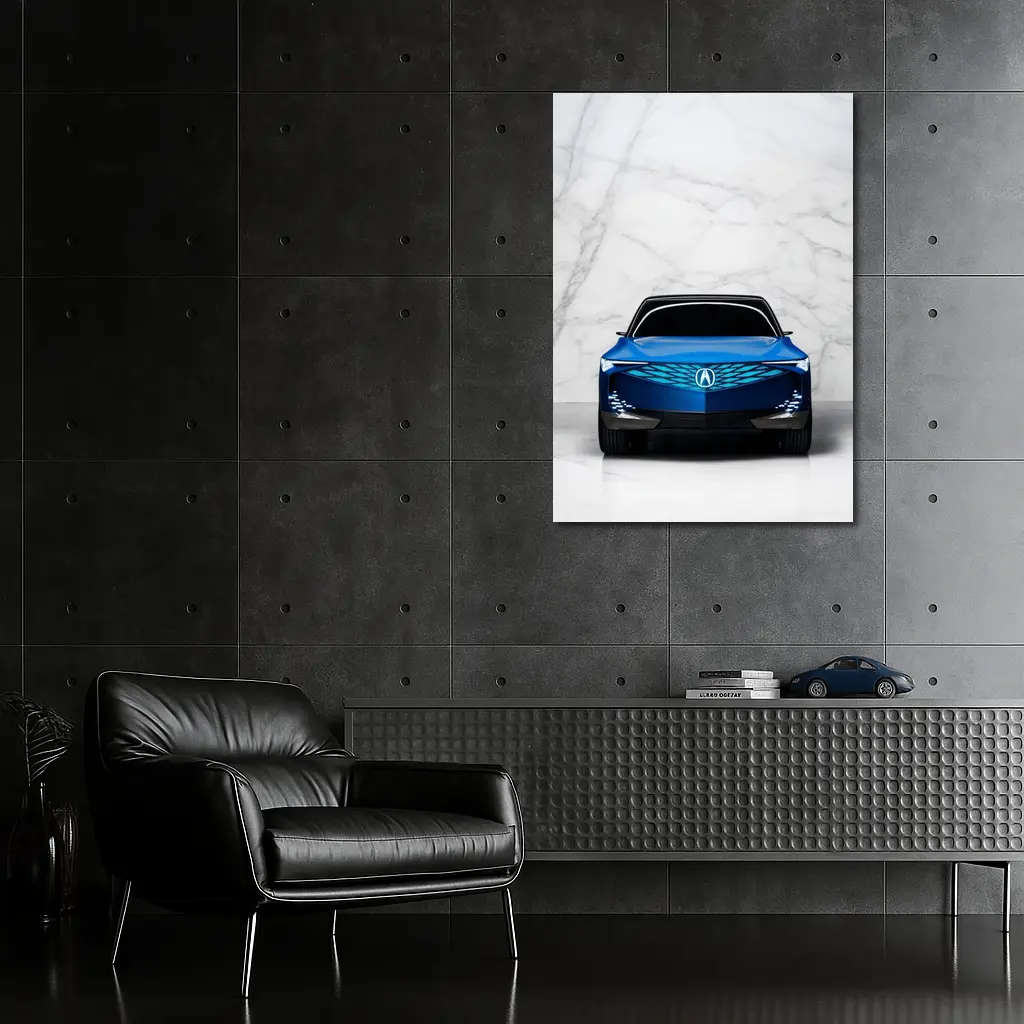 Acura Precision EV Concept Blue Marble Studio – Wall Art