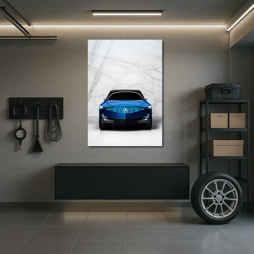 Acura Precision EV Concept Blue Marble Studio – Wall Art