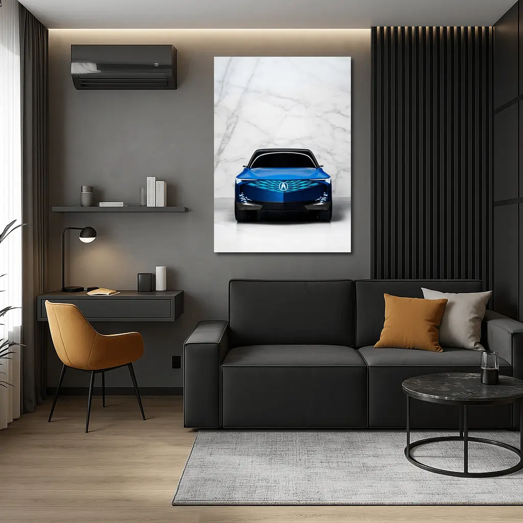 Acura Precision EV Concept Blue Marble Studio – Wall Art