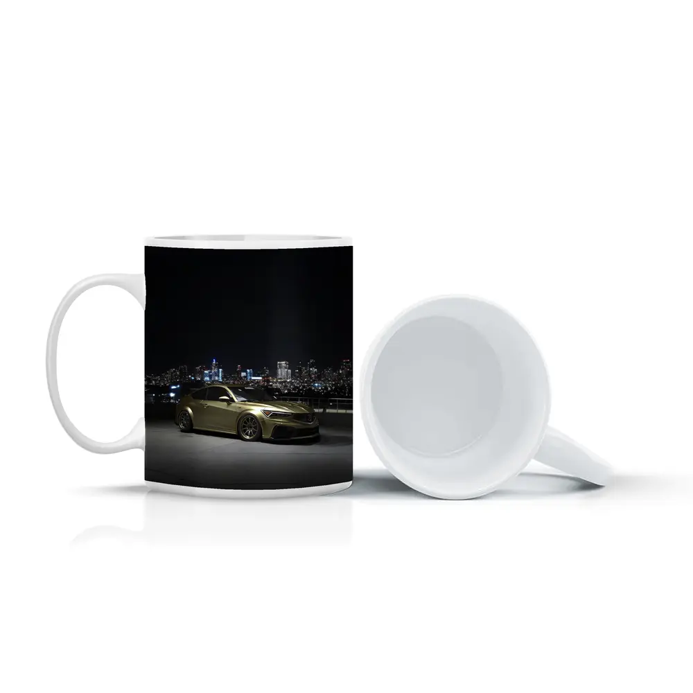 Acura RDX Night City Skyline Gold – Mugs