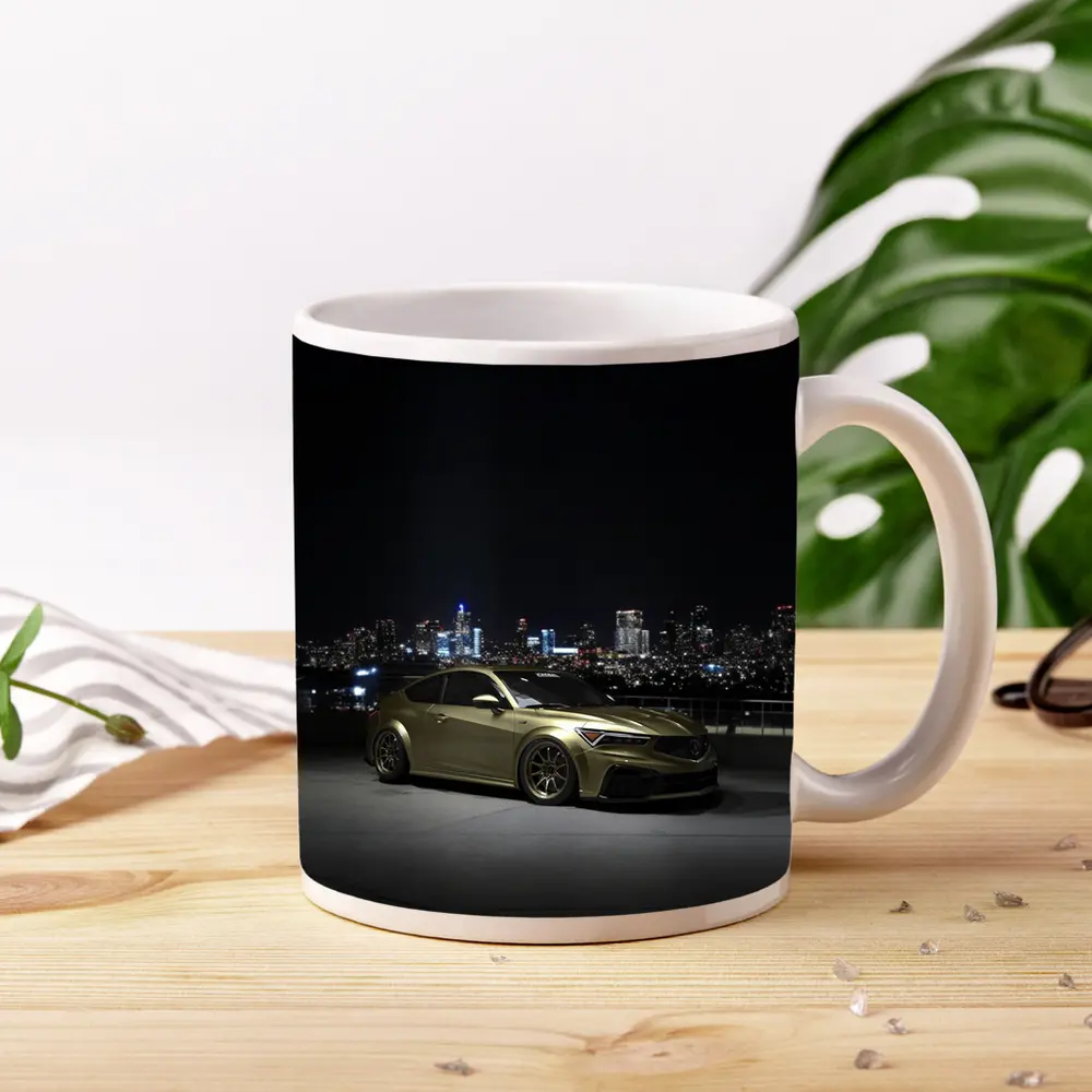 Acura RDX Night City Skyline Gold – Mugs