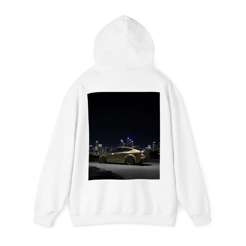 Lexus RC City Night Skyline Gold – Hoodies