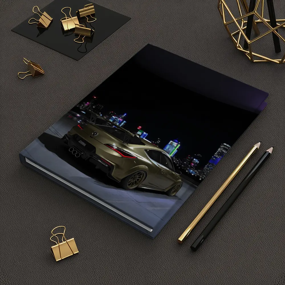 Acura RDX Night City Skyline Gold – Notebooks