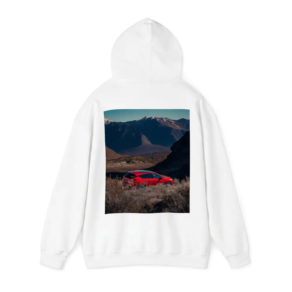 Acura RDX Red SUV Mountain Landscape – Hoodies
