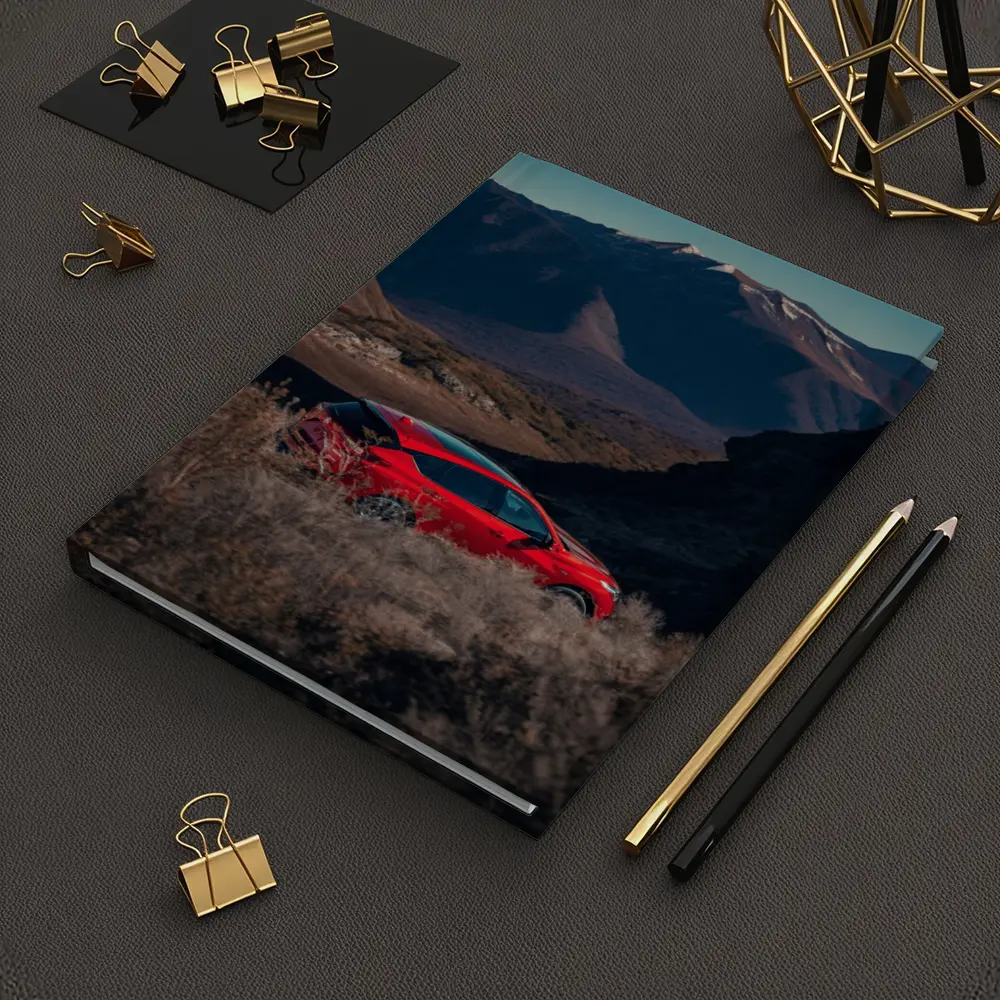 Acura RDX Red SUV Mountain Landscape – Notebooks