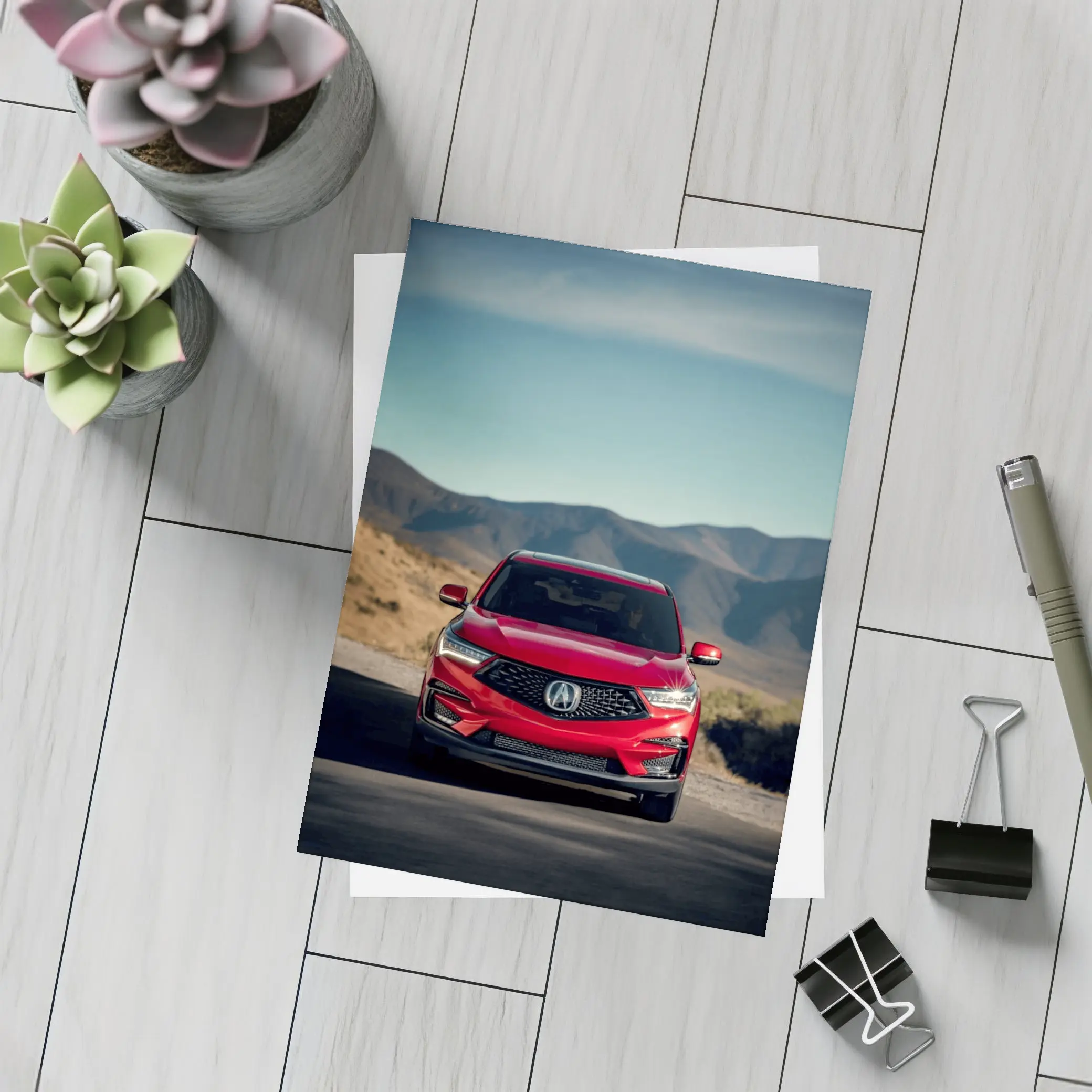Acura RDX A-Spec Red Mountain Road – Postcards