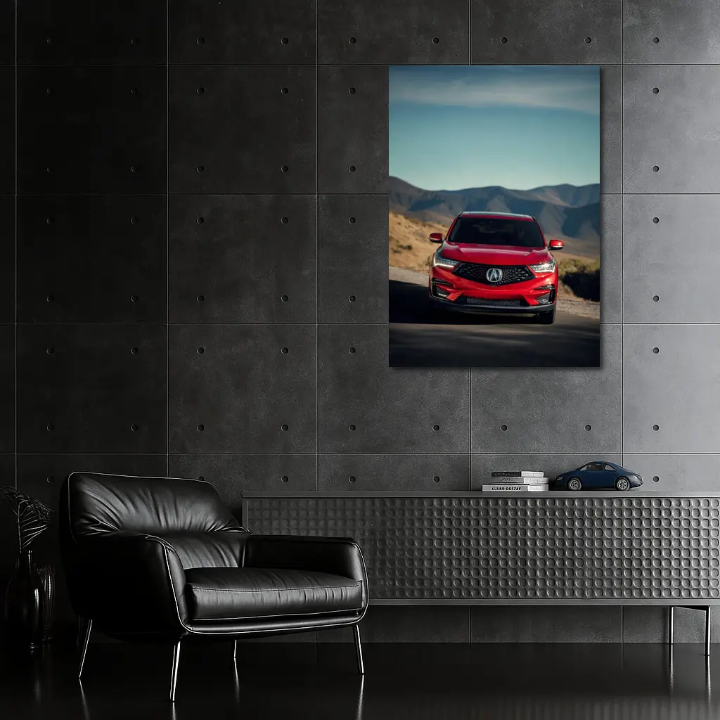 Acura RDX A-Spec Red Mountain Road – Wall Art