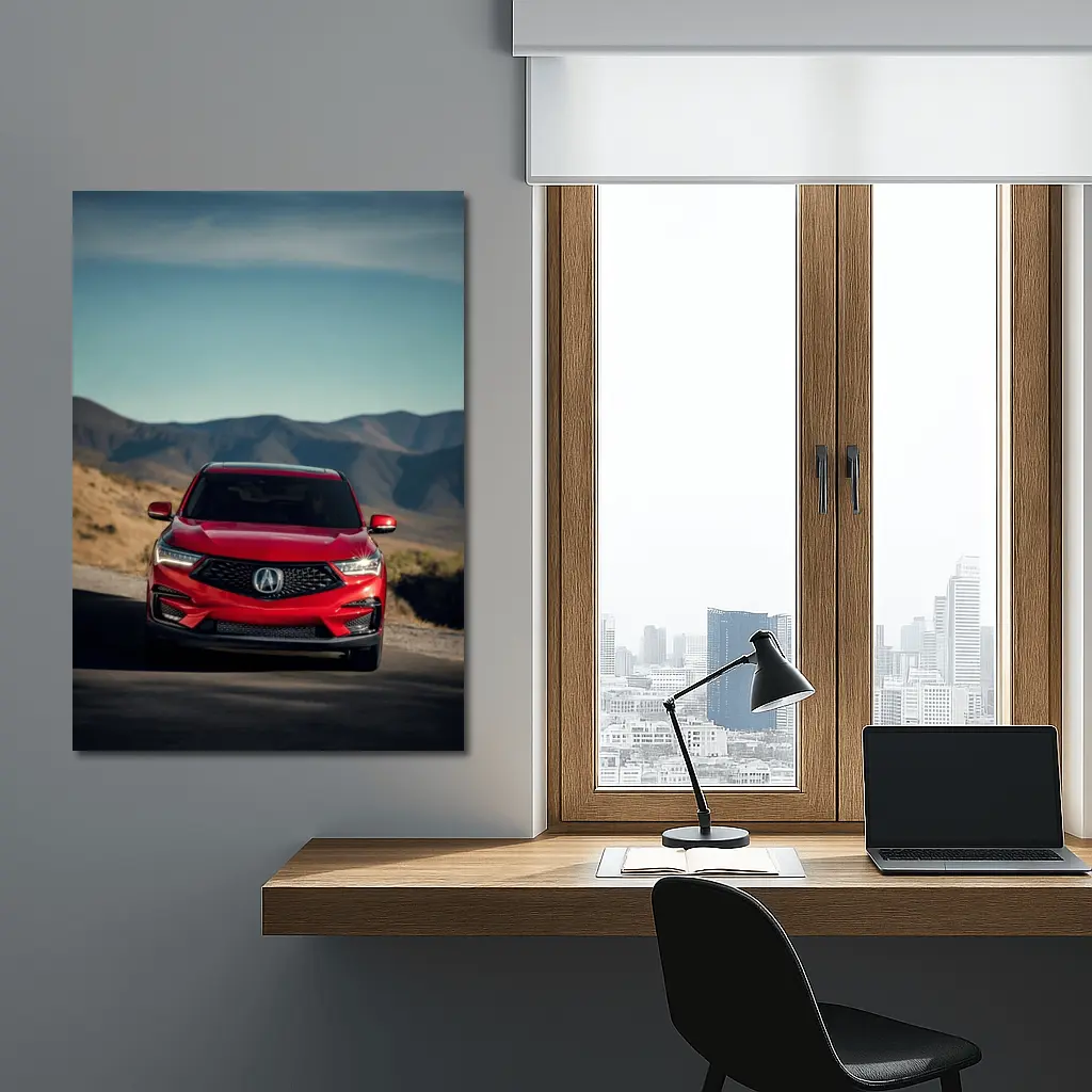 Acura RDX A-Spec Red Mountain Road – Wall Art