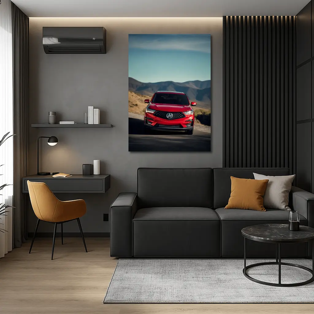 Acura RDX A-Spec Red Mountain Road – Wall Art