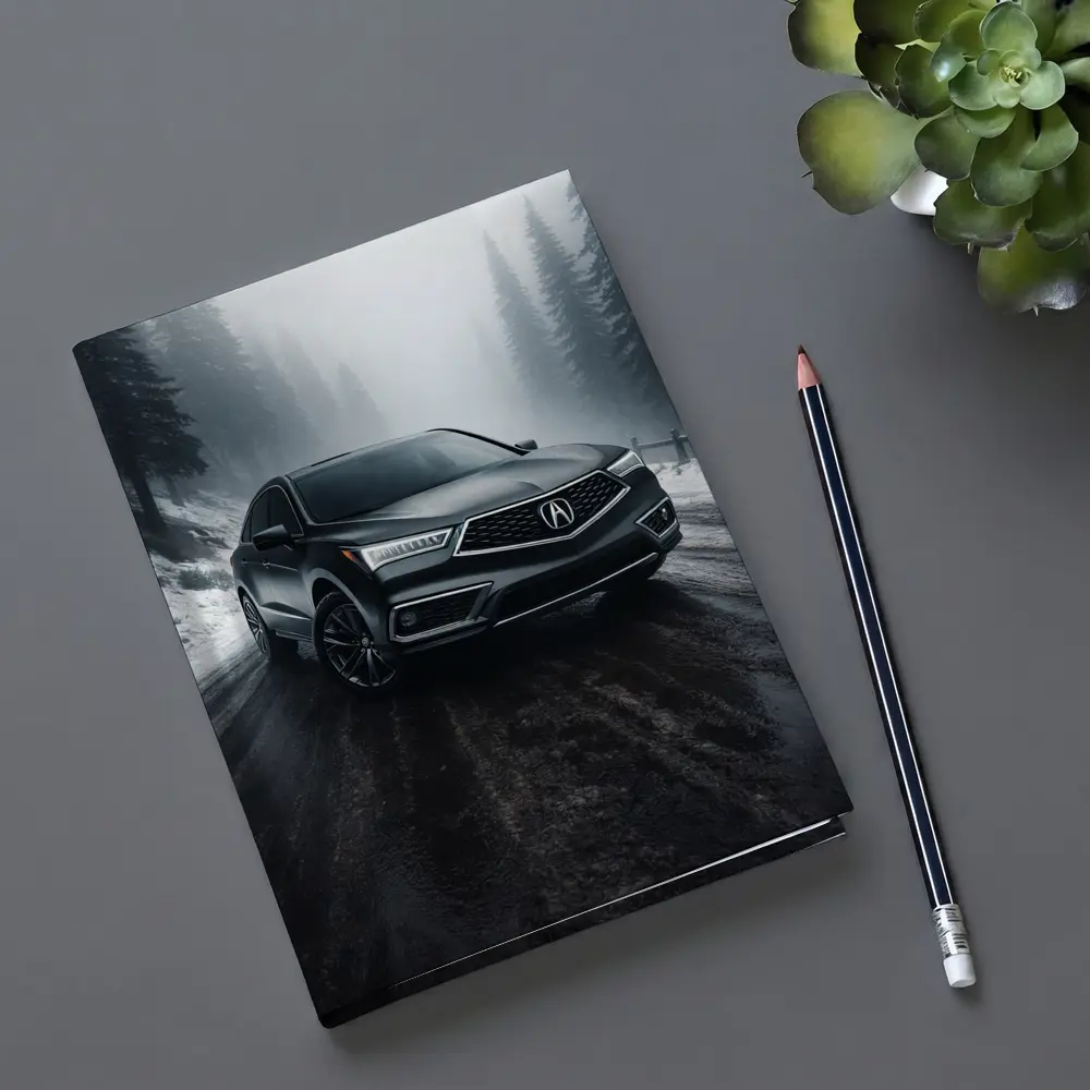 Acura RDX Dark Gray Misty Winter Road – Notebooks