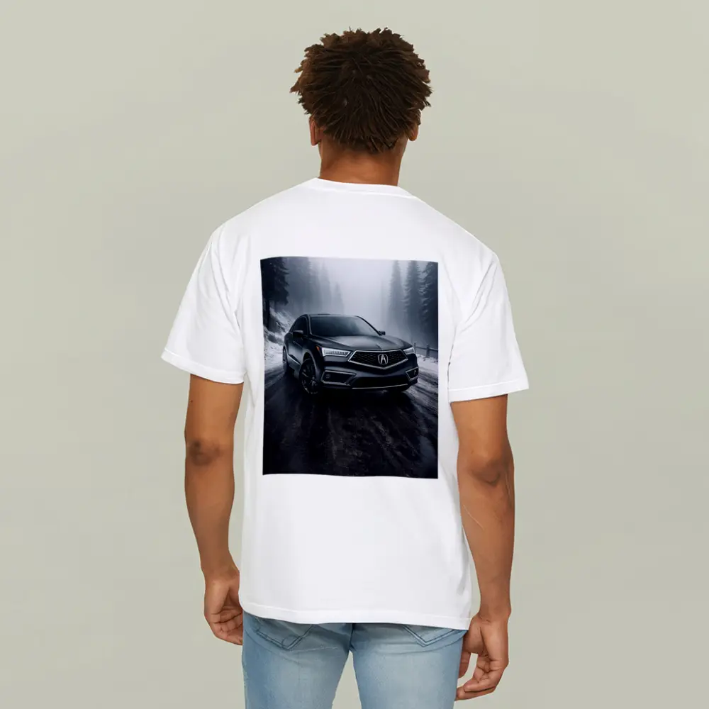 Acura RDX Dark Gray Misty Winter Road – T-Shirts