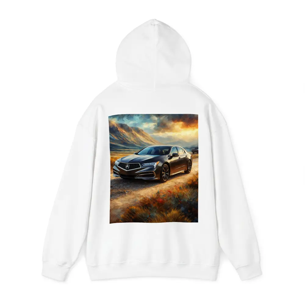Acura RL Impressionism Style Desert Landscape – Hoodies